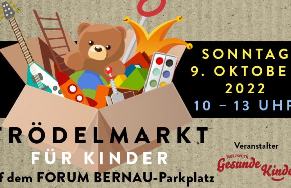 9. Oktober 2022 – Trödelmarkt für Kinder