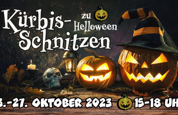 23.–27. Oktober Kürbis-Schnitzen