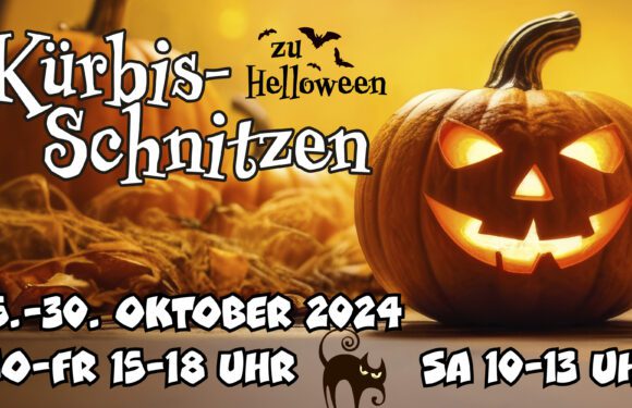 25.–30. Oktober Kürbis-Schnitzen