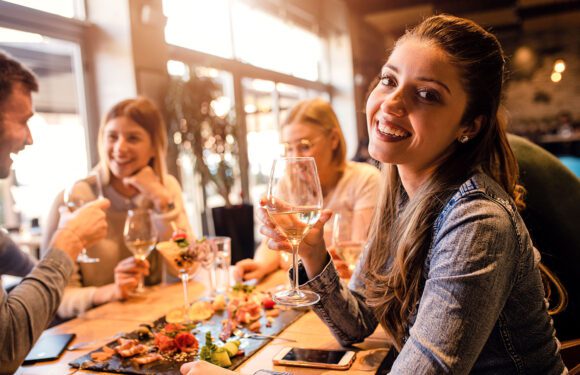 Letzte Restaurantrunde mit guten Freunden