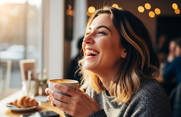 Frische Backwaren und aromatischer Kaffee